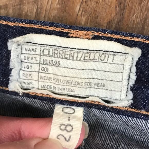 Current Elliot Stiletto Jeans Vegas 28 Dark Wash - Picture 4 of 7
